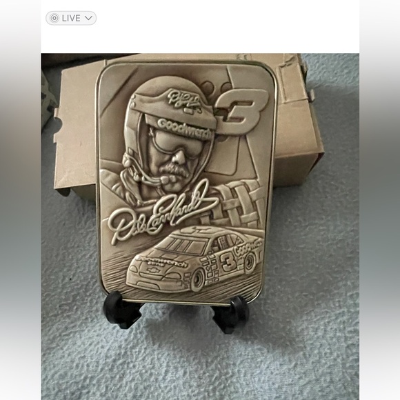 Other - Dale Earnhardt Commemorative Plaque with stand! -  New with Box!